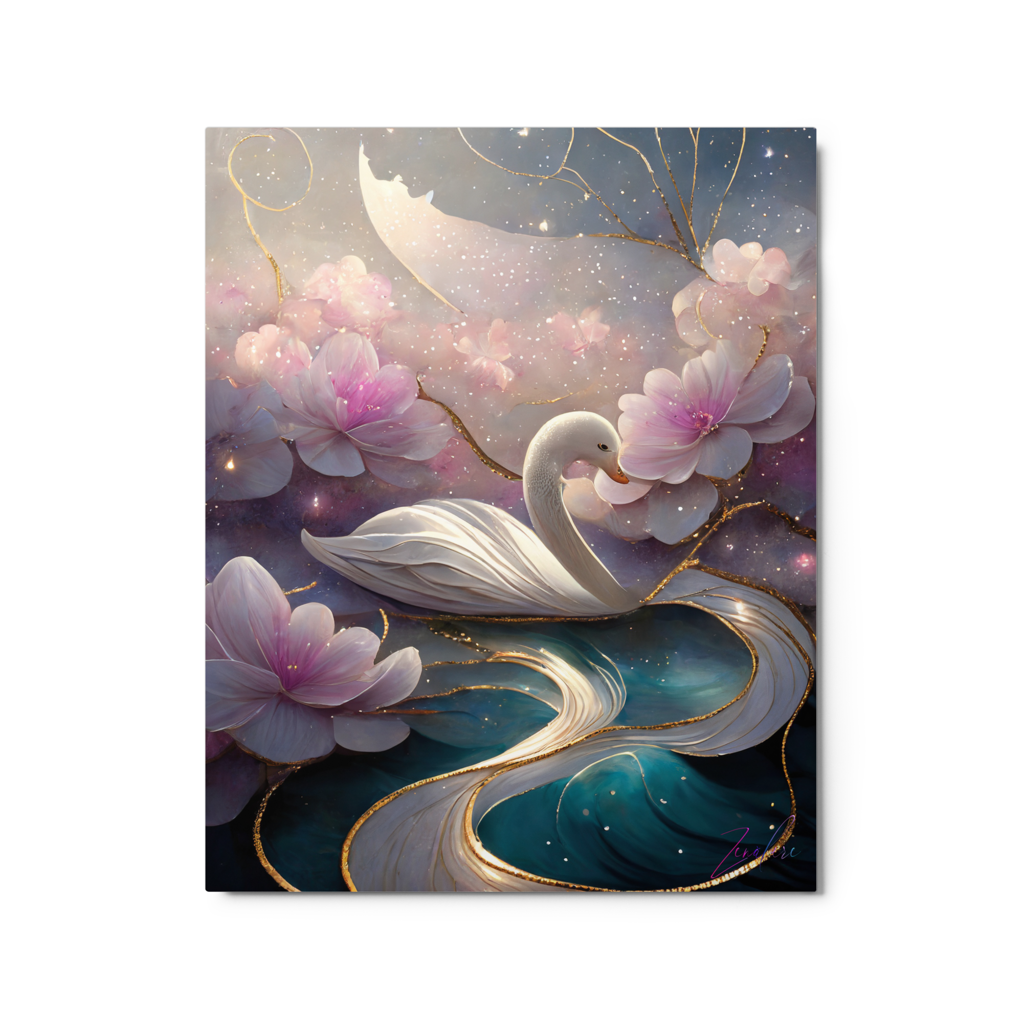 Graceful Intuition - Luminous Infinity Edge Art Print