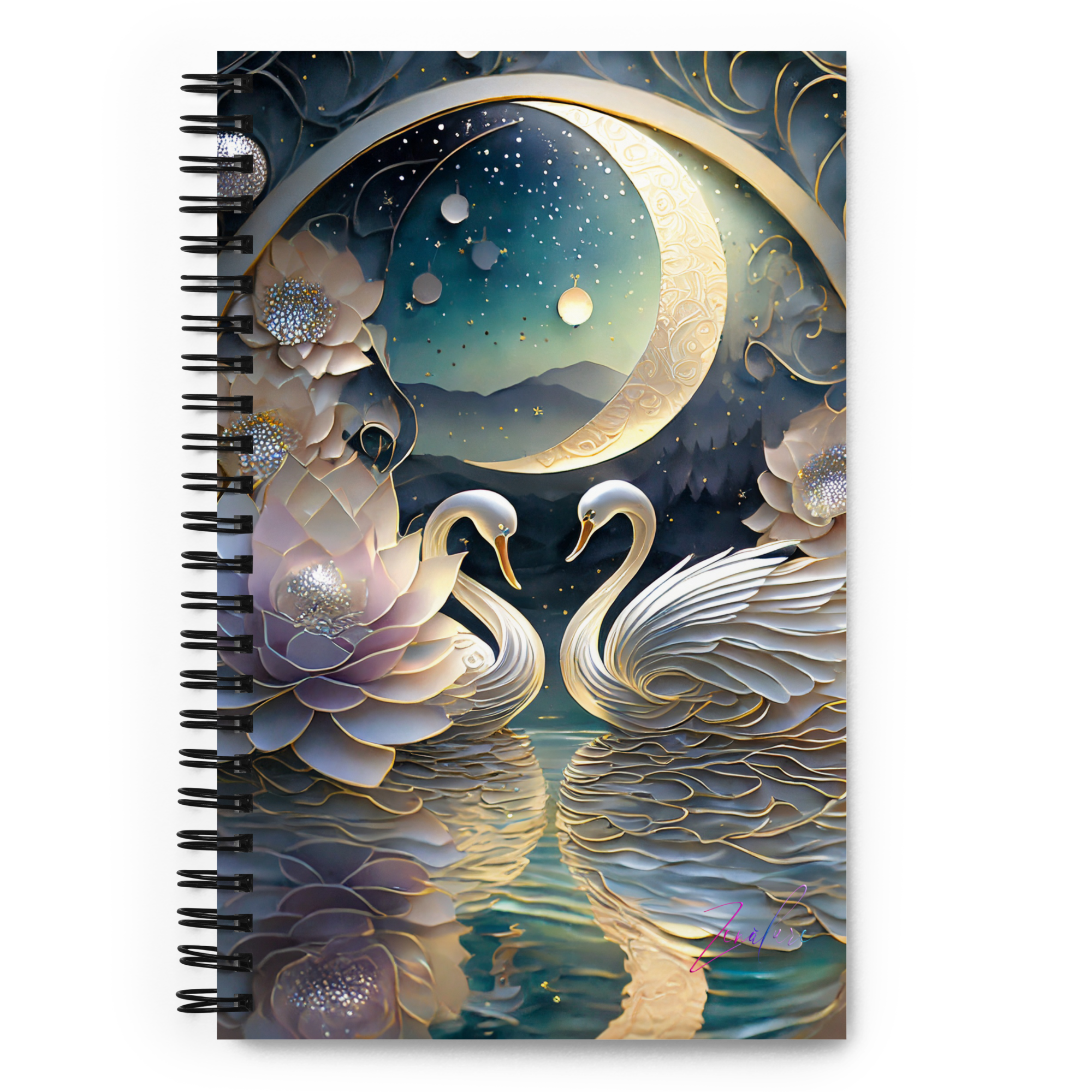 Graceful Intuition Under The Stars - Journal Notebook