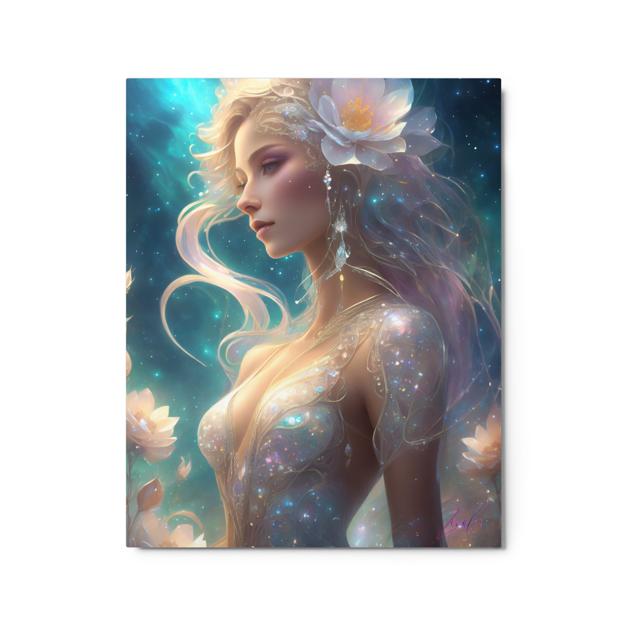 Night Prism - Luminous Infinity Edge Art Print