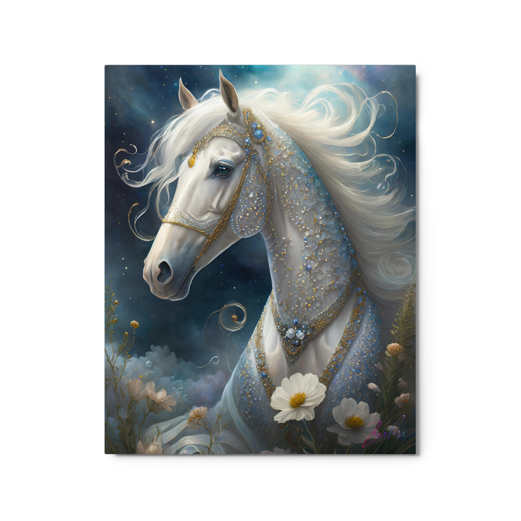 Pony Express Wild Jasmine Delivery - Statement Pieces - Luminous Infinity Edge Art Print