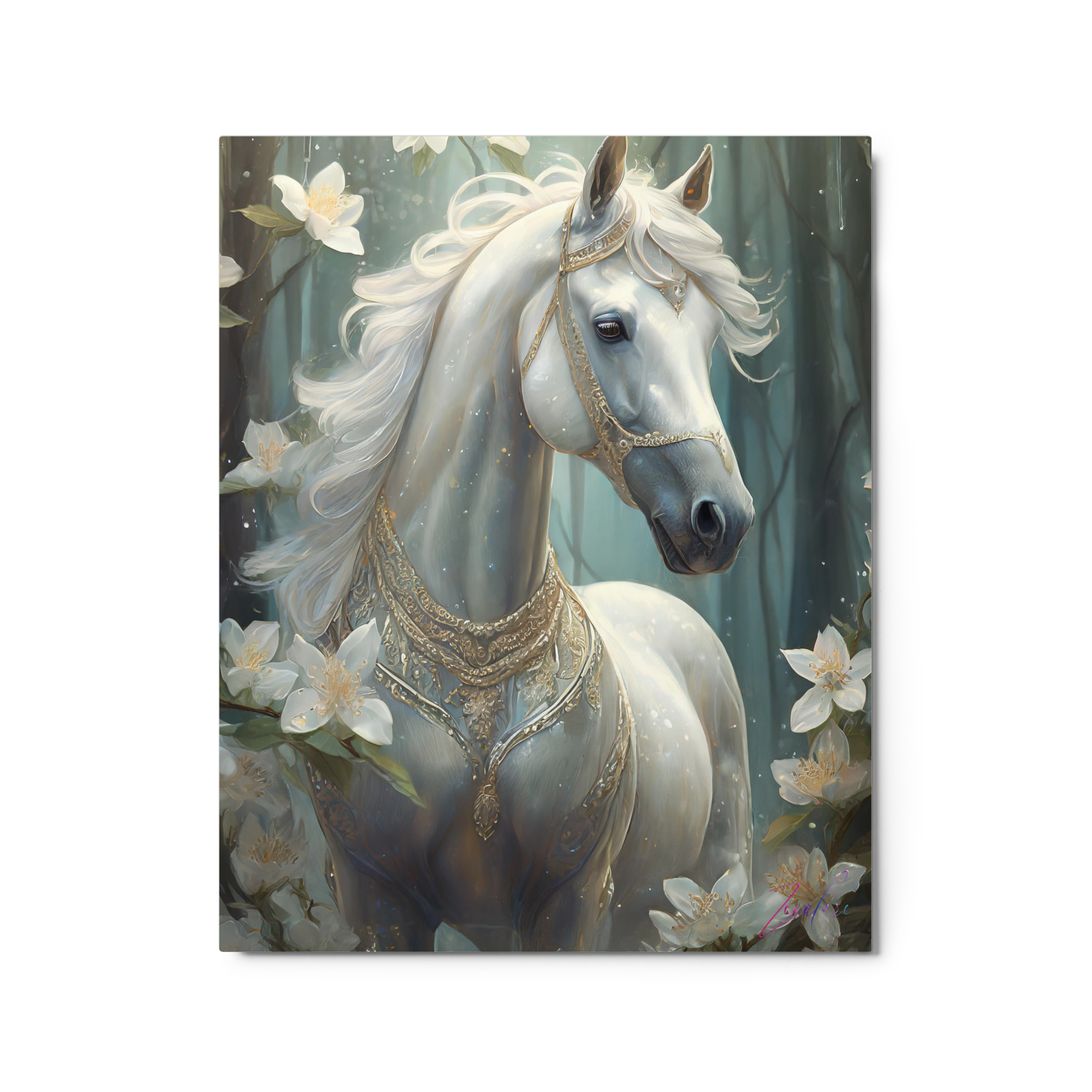 Pony Express Wild Jasmine Delivery - Royale - Luminous Infinity Edge Art Print