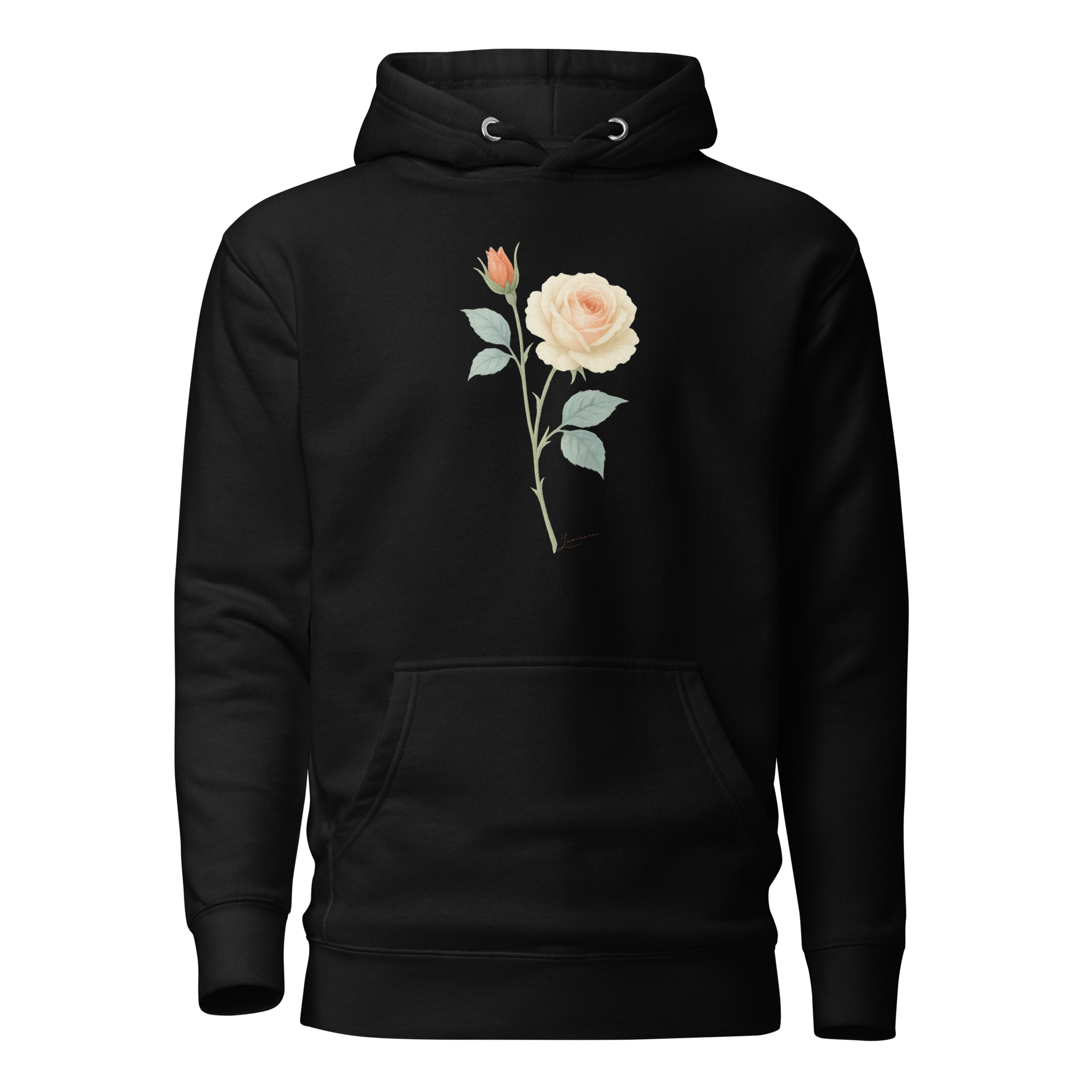 Winter Rose Unisex Hoodie