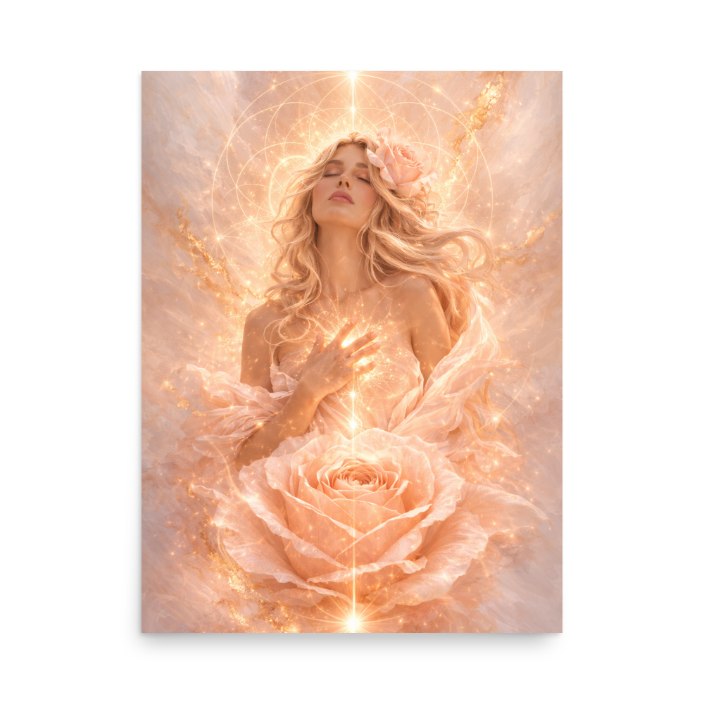 Radiant Rose Fine Art Print