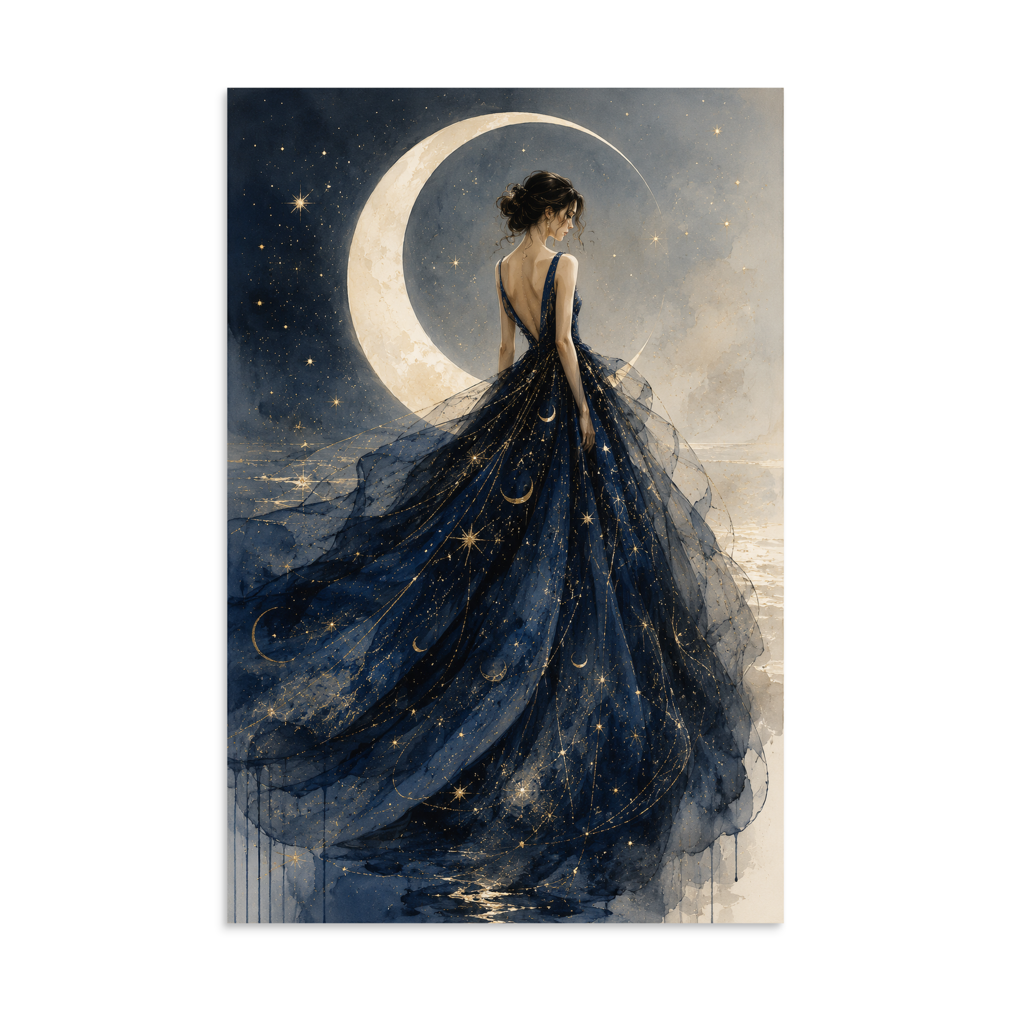 Moonwater Gallery-Quality Art Print