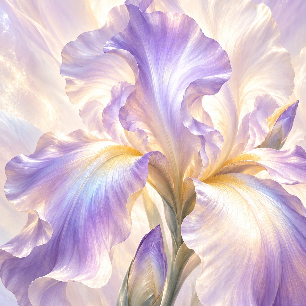 Luminous Notes — Iris in Light