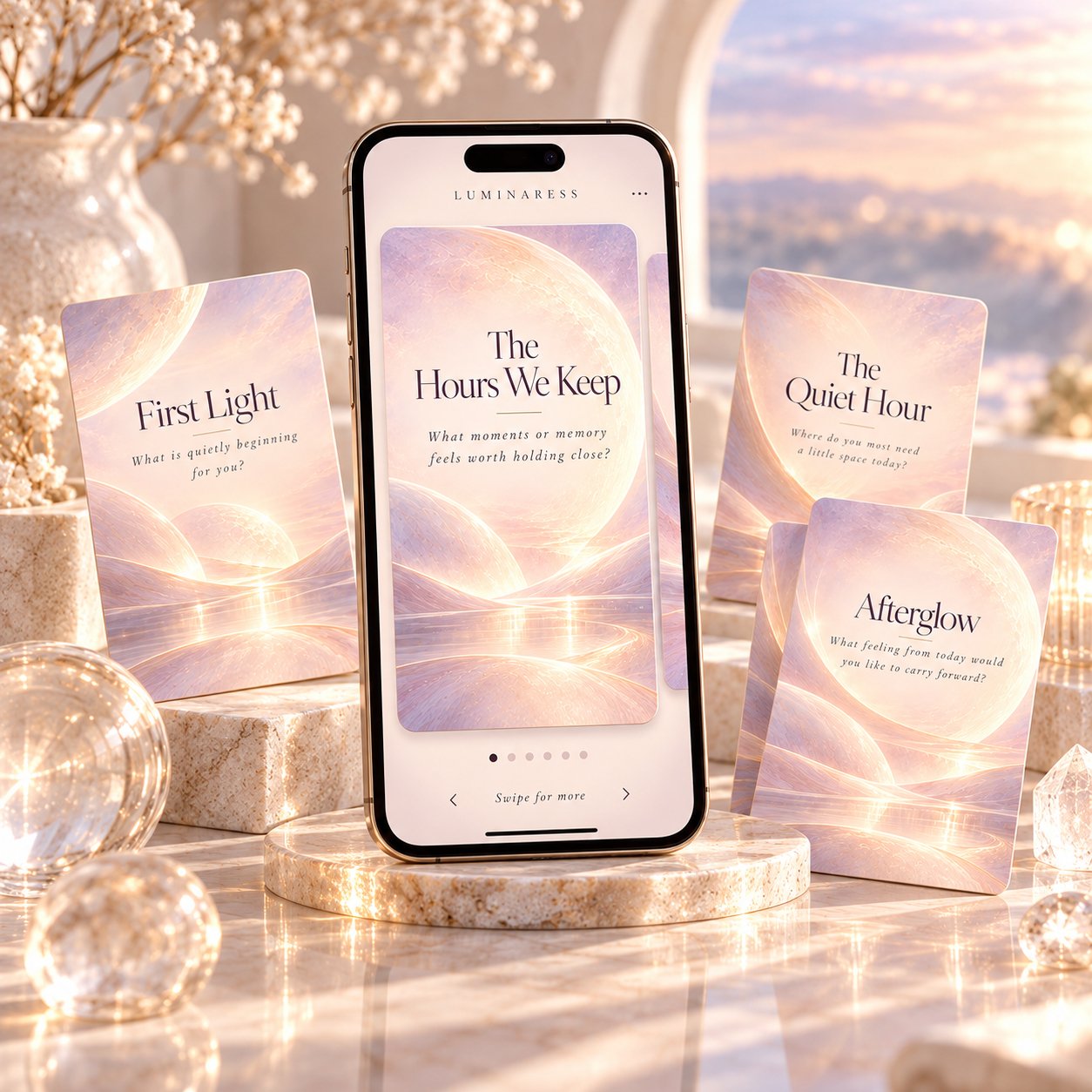 The Hours We Keep - Digital Prompt Cards