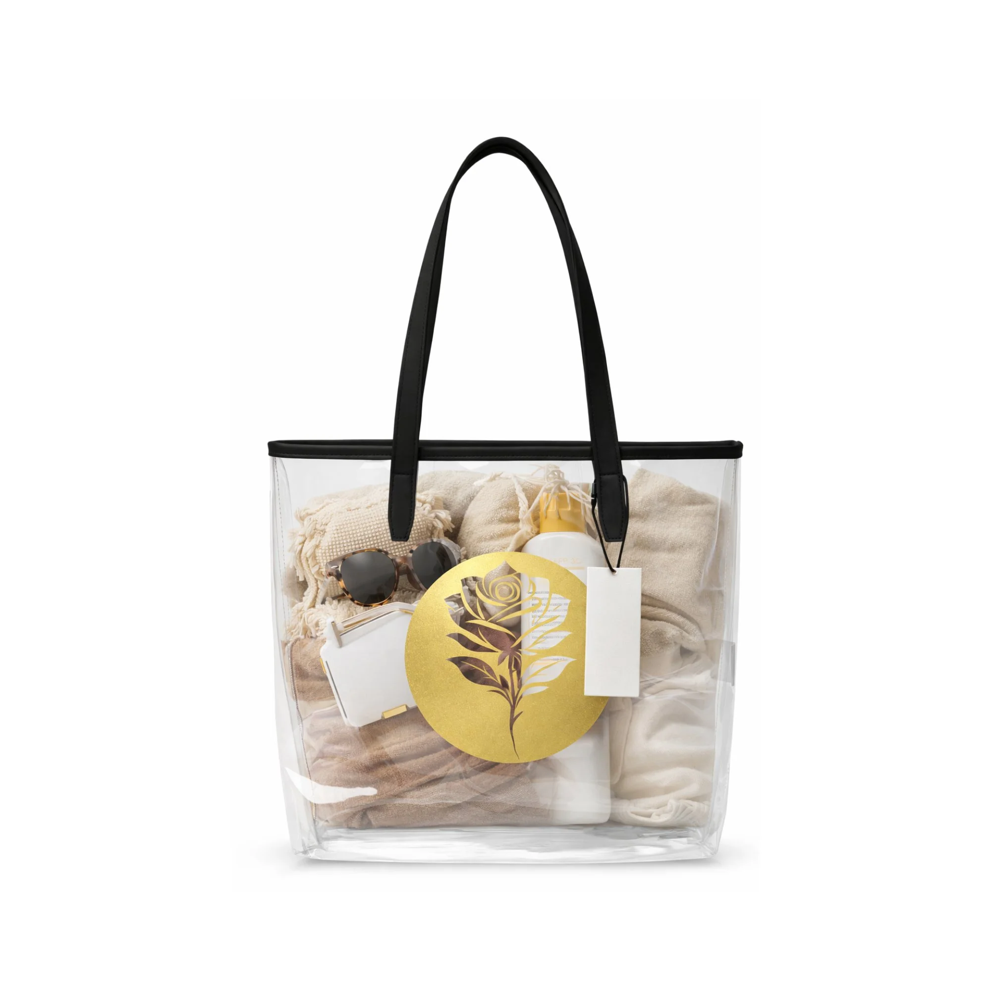 The Gathering Rose Clear tote bag