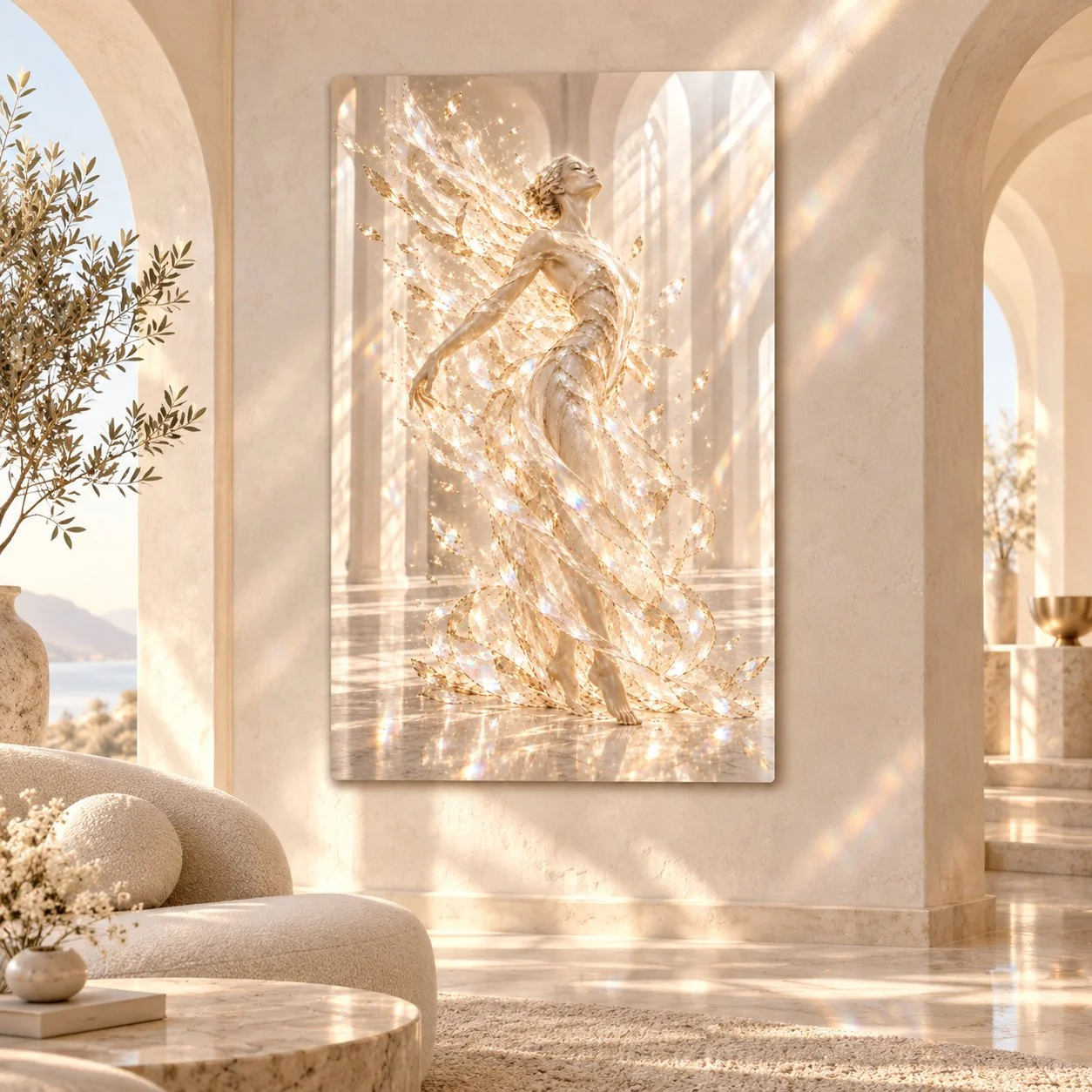 Radiant Form Luminous Art Print