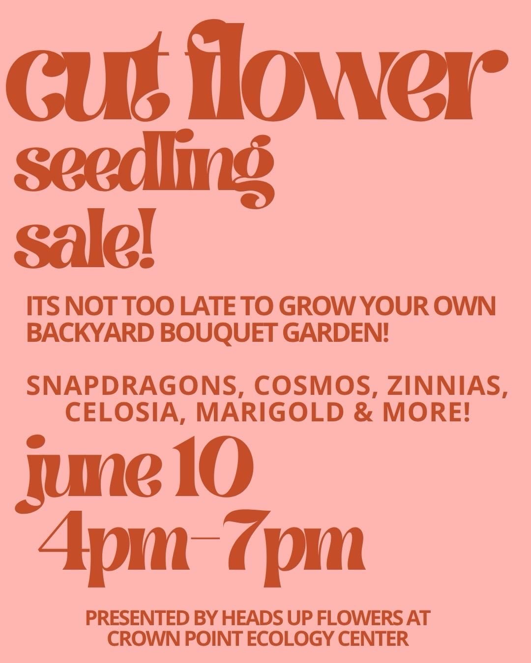 Is there anything better than cutting fresh flowers from your own yard or container garden? I typically start my day by going out to observe and cutting a few for my kitchen 💕❤️
IT&rsquo;S NOT TOO LATE!! &amp; we&rsquo;ve got you covered. On June 10