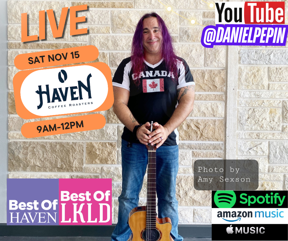 Daniel Pepin Live at Haven Coffee (Winter Haven)
