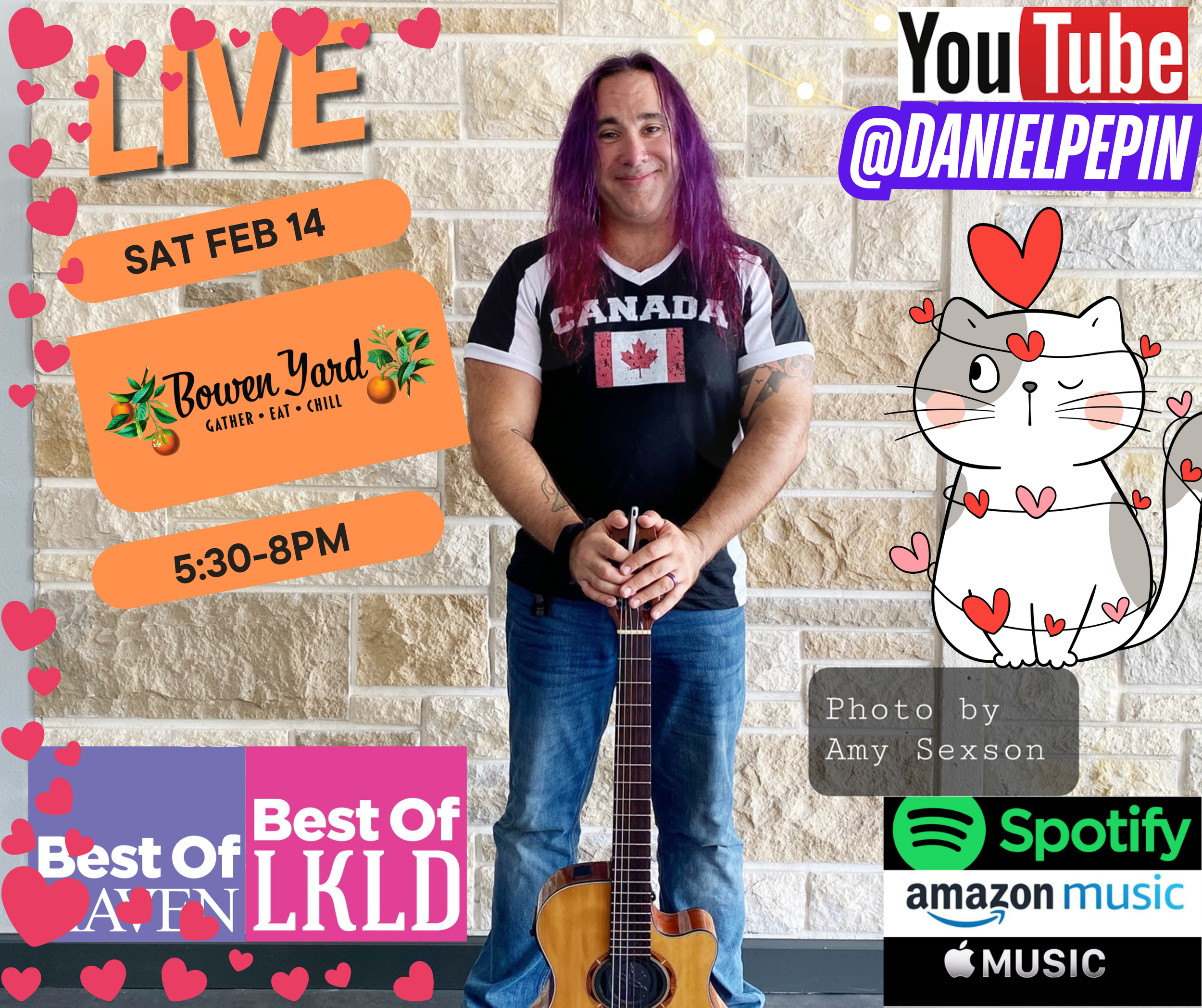 Daniel Pepin live at Bowen Yard