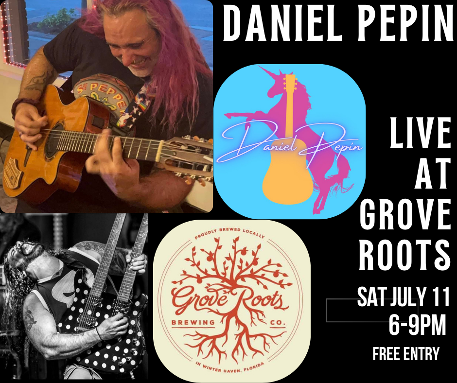 Daniel Pepin live at Grove Roots