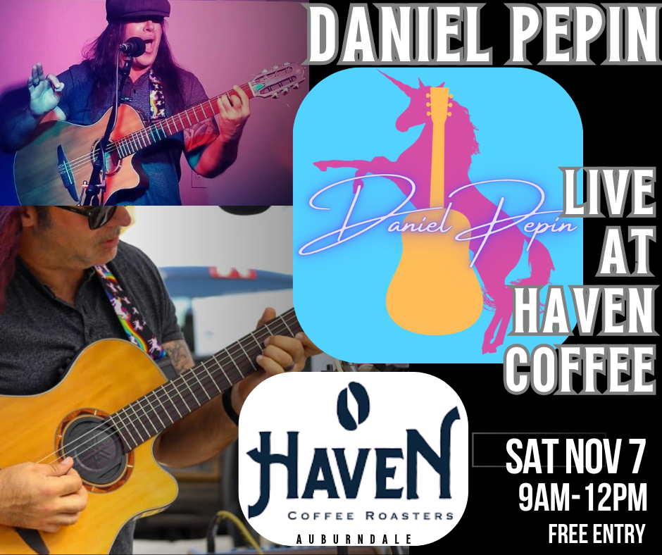 Daniel Pepin live at Haven Coffee (Auburndale)