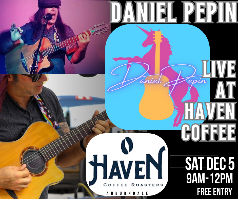 Daniel Pepin live at Haven Coffee (Auburndale)
