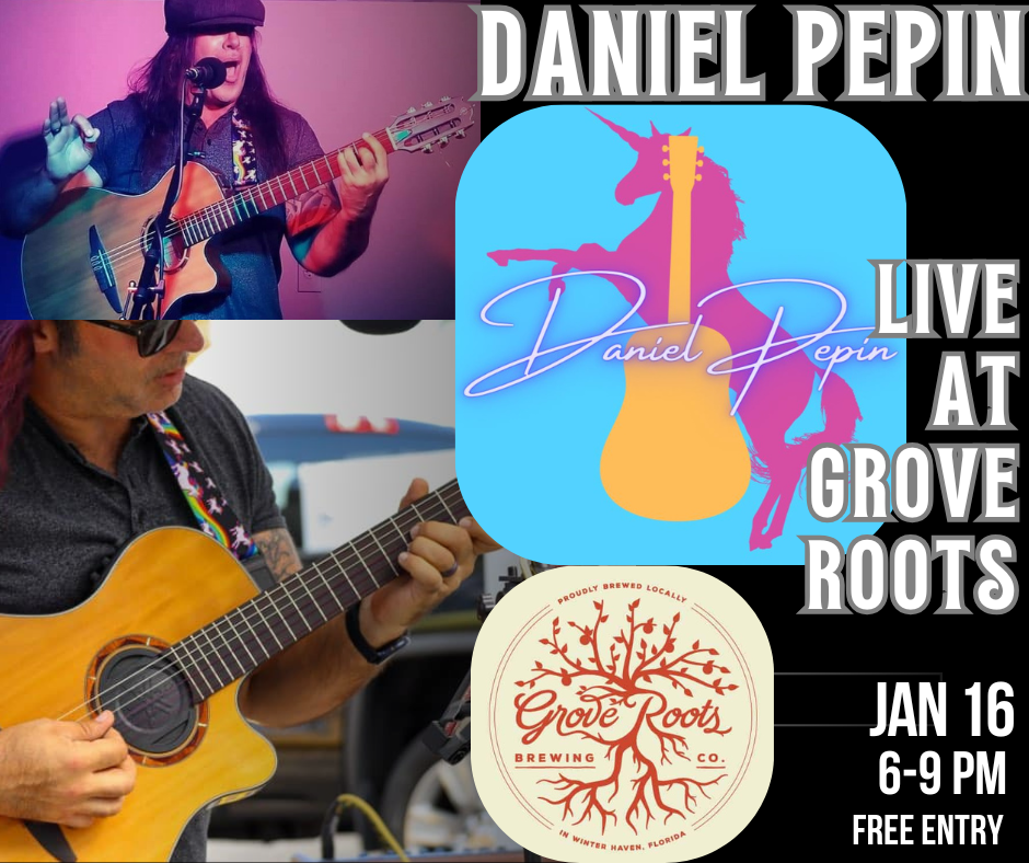 Daniel Pepin live at Grove Roots