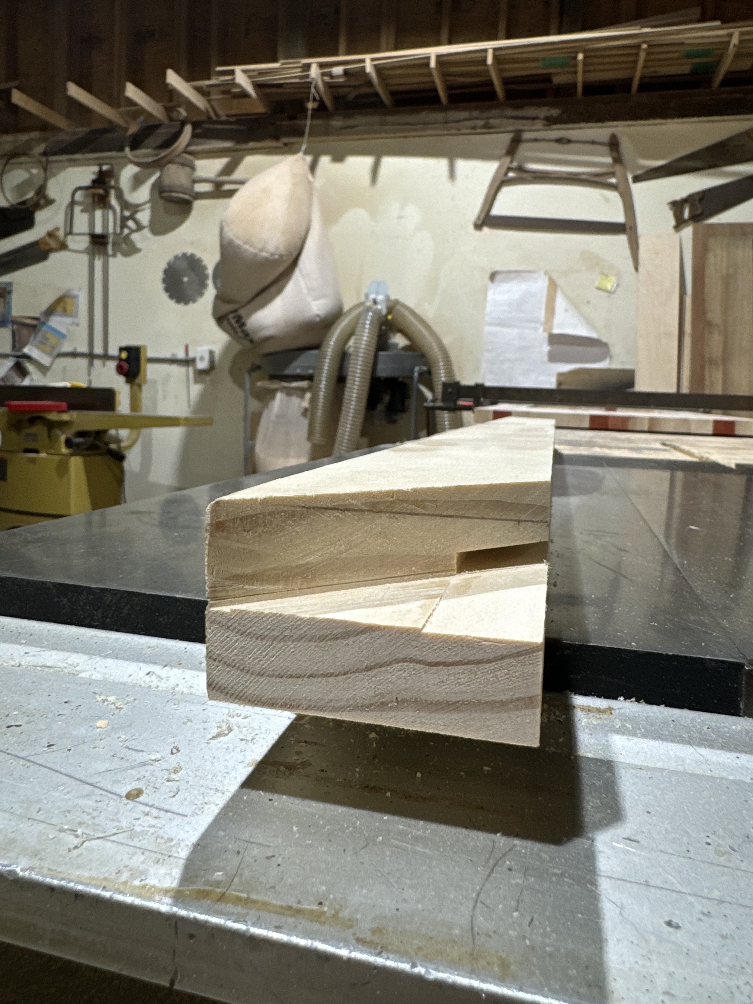Made from Pine, with beveled edge to hide frame behind the artwork