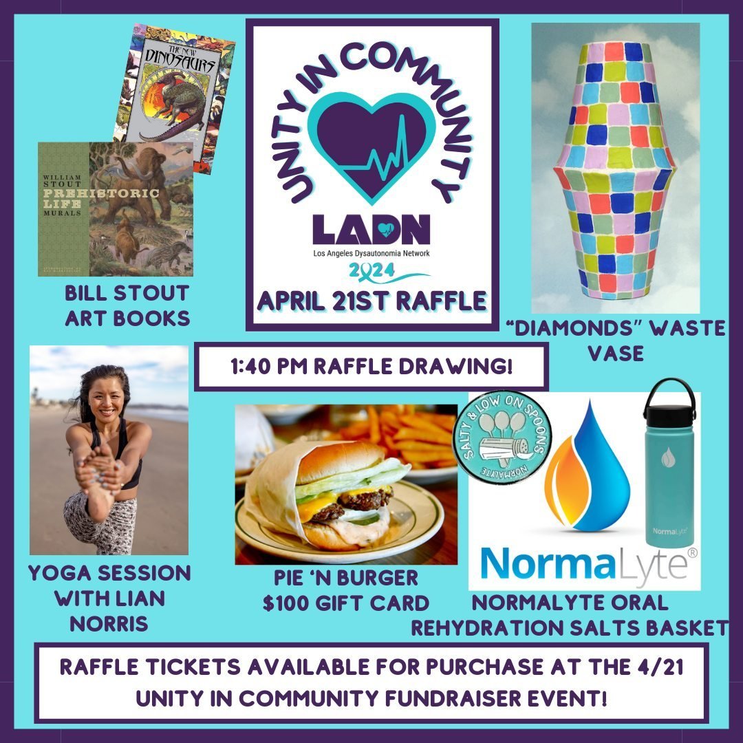 In addition to our silent auction, we'll also be holding a raffle for some incredible products and services! You can get your raffle tickets at the event this Sunday, April 21st! They're only $5 each! (With discounts for buying larger increments up t