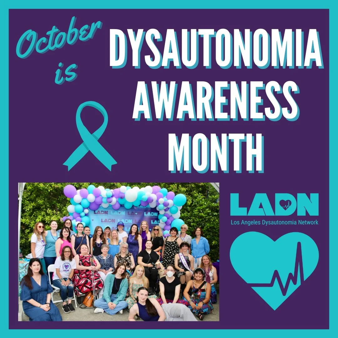 October is Dysautonomia Awareness Month! Join us throughout the month in spreading awareness and raising funds for LADN's programs! Share your story on your own fundraising page or donate on our awareness campaign here: givebutter.com/LADN-Oct25⁠
⁠
A