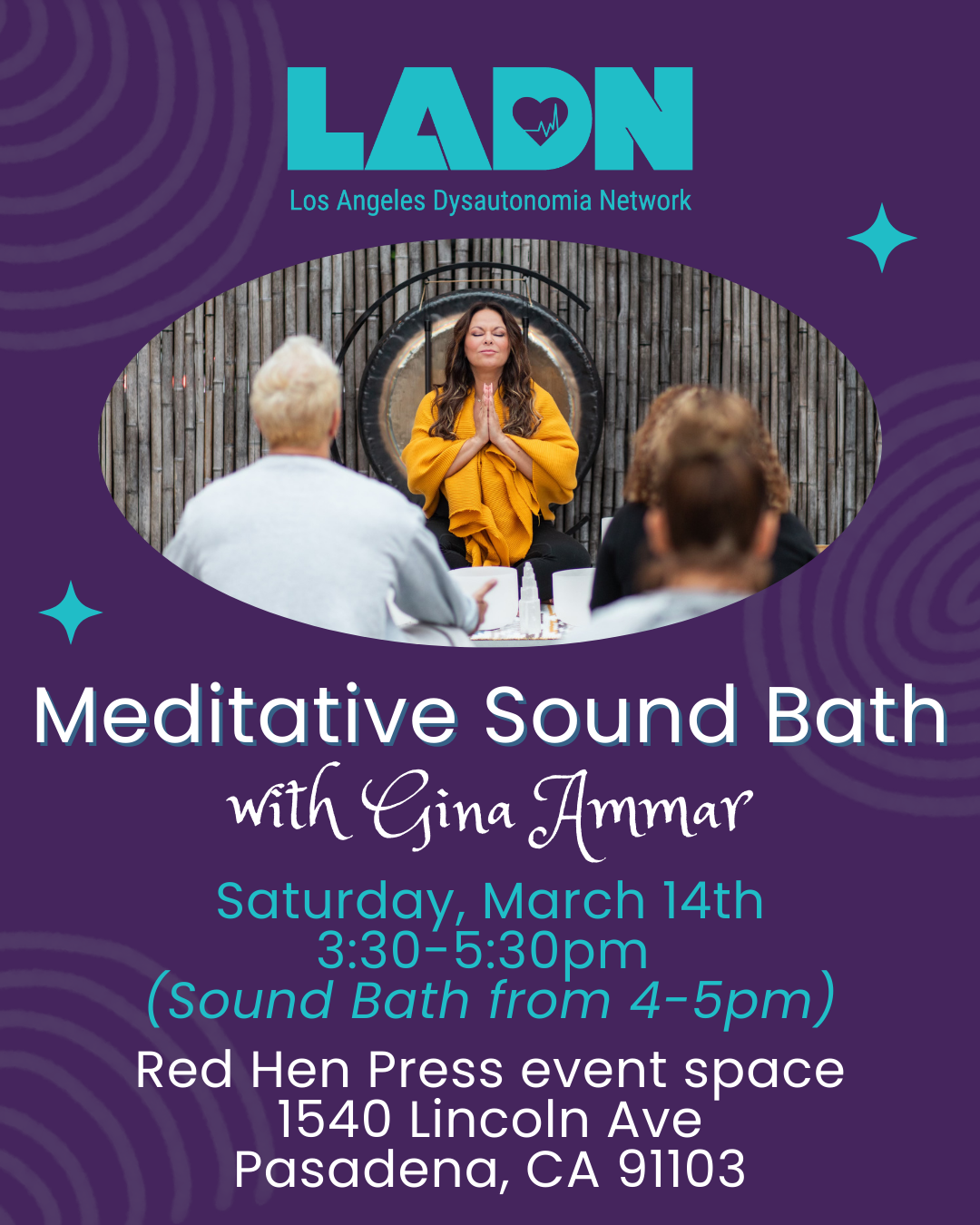 Meditative Sound Bath with Gina Ammar