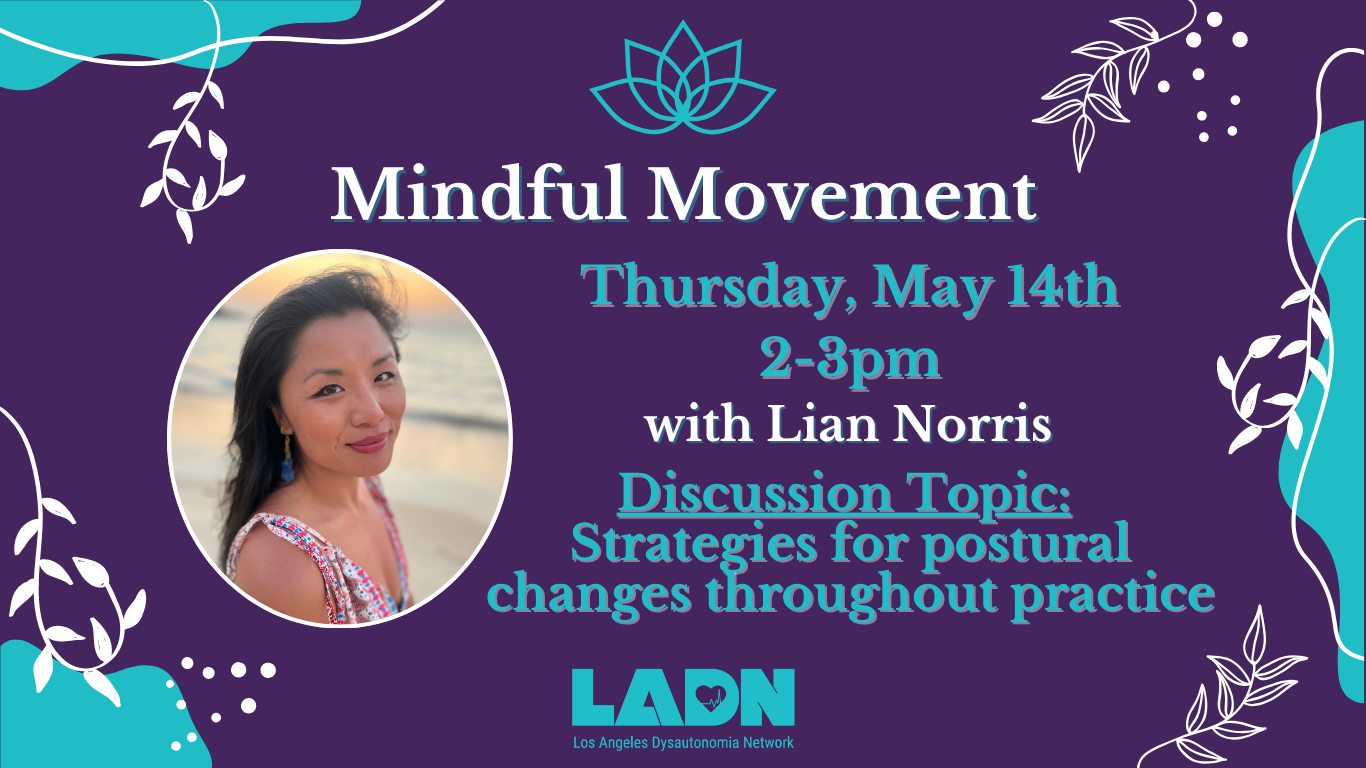 Mindful Movement Workshop “Strategies for Postural Changes Throughout Practice” with Lian Norris