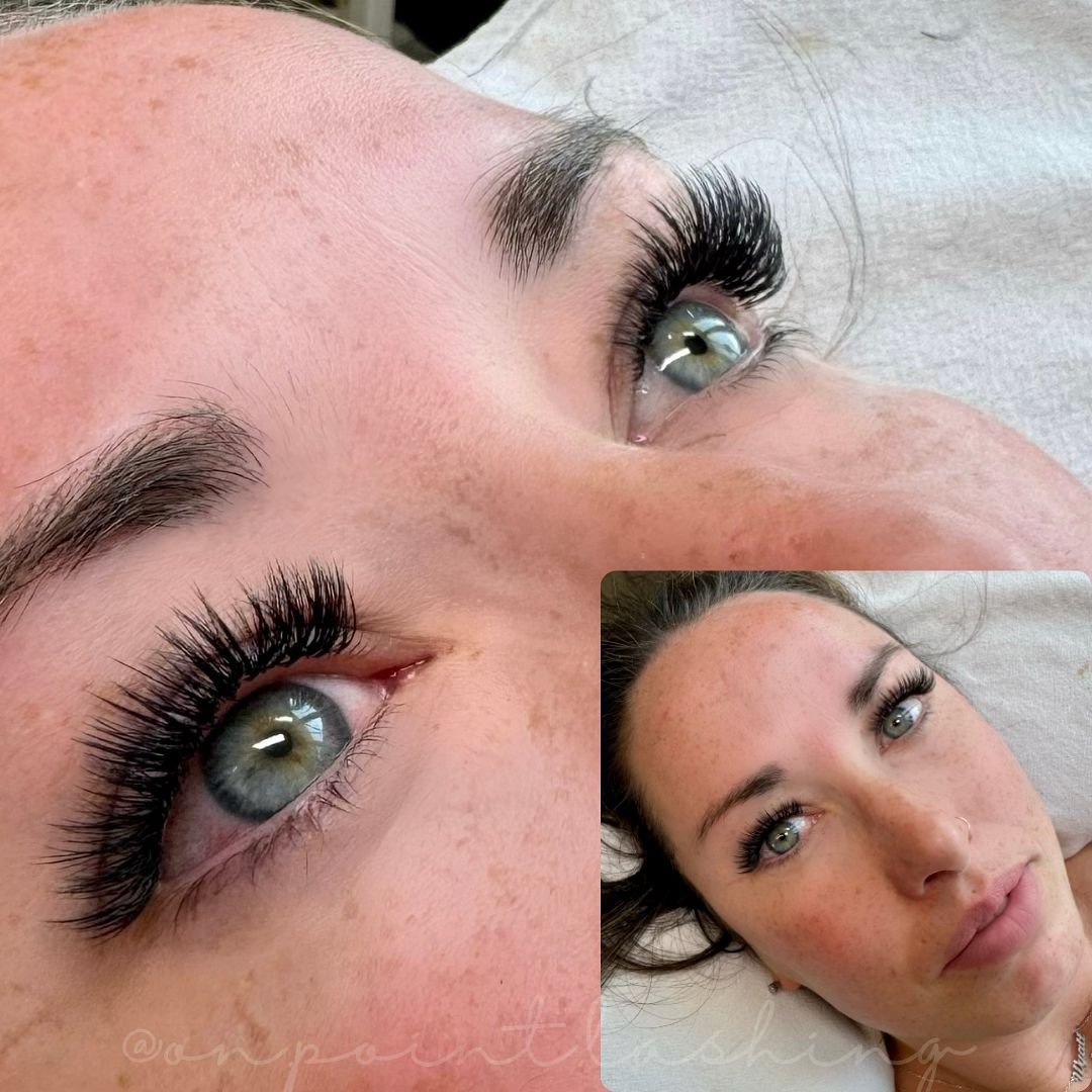 Obsessed with this beauty! Those eyes could kill 

For more information including booking, please refer to the contact information below or visit:

www.onpointpermanent.com 

@on.point.lashing 
✉️kalesthetics@gmail.com
📲970-443-1251 
.
.
.
.
.
.
.
.