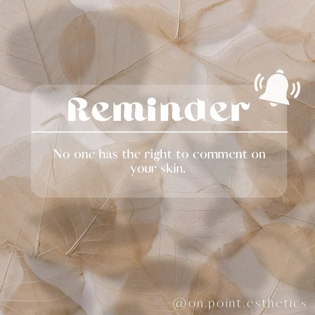 PERIOD. 

.
.
.

Yo mama, yo auntie, yo cousin, yo brother, yo grandma, yo sister, and even yo besties, have ZERO right to comment on your skin. 

Happy Memorial Weekend folks ✌🏻 

.
.
.
 
#skin #facereality #facerealityskincare #facerealityacnespec