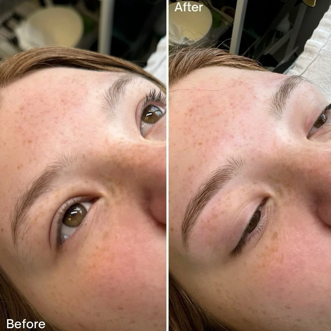 Brows are shaped!! 

Brow Wax 
💰$25
⏱️~30 mins
🗓️Recommended every 4 weeks

For more information including booking, please refer to the contact information below or visit:

www.onpointpermanent.com 

@on.point.lashing 
✉️kalesthetics@gmail.com
📲97