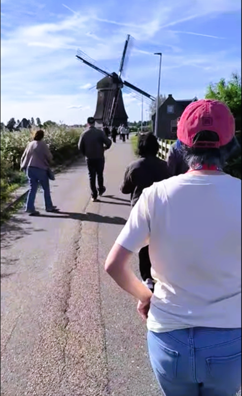 Windmill tour in Volendam