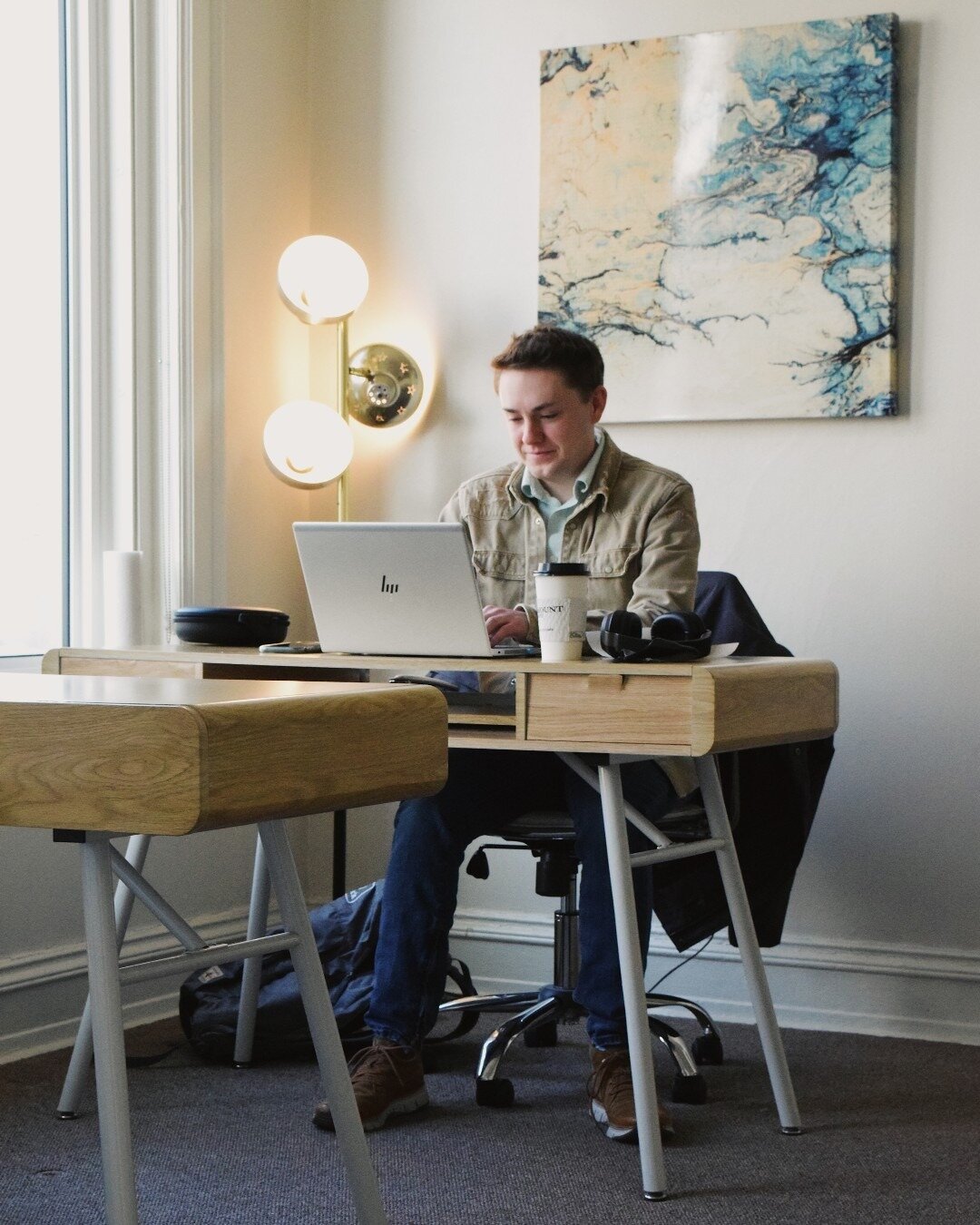 With coffee anything is possible, just ask Jesse!
#coworking
#cheyennewyoming
#paramountsecondfloor