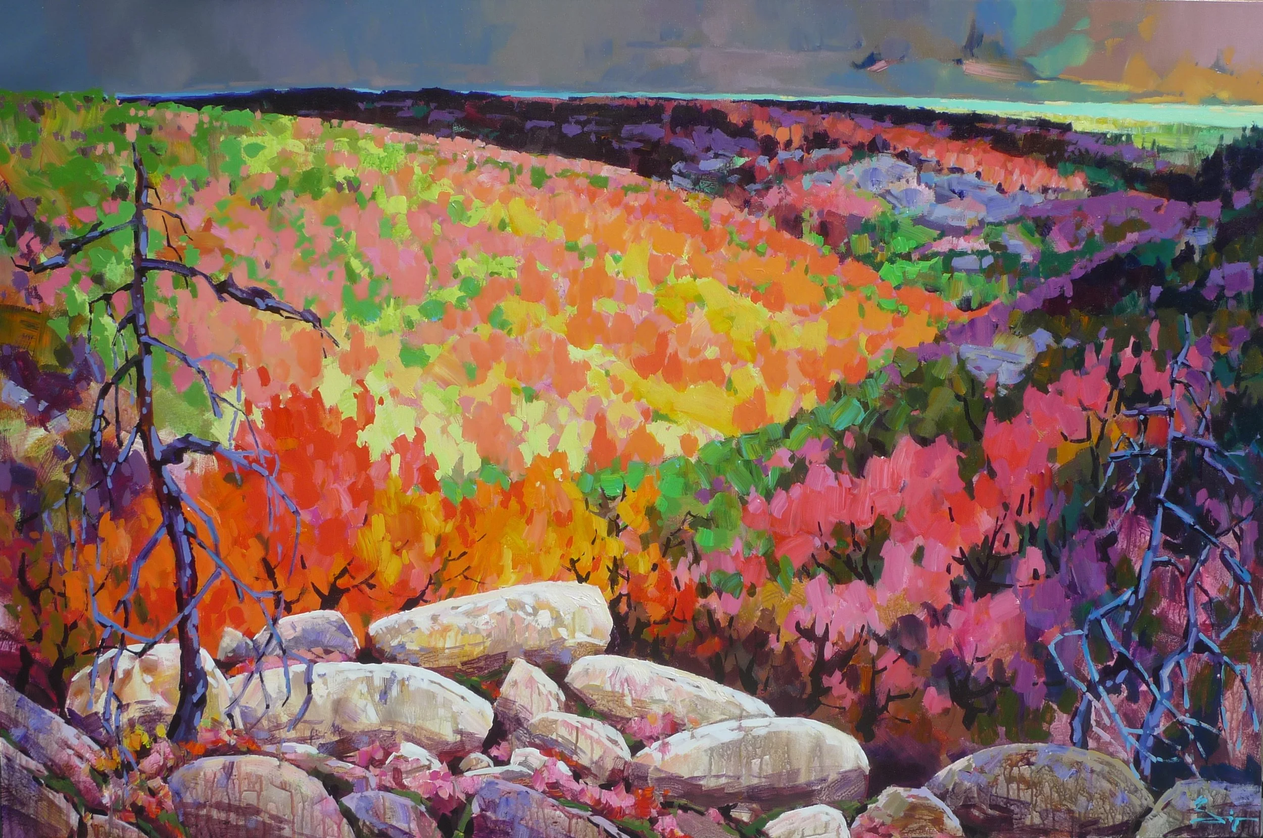 October in Nova Scotia 40x60 AC2605