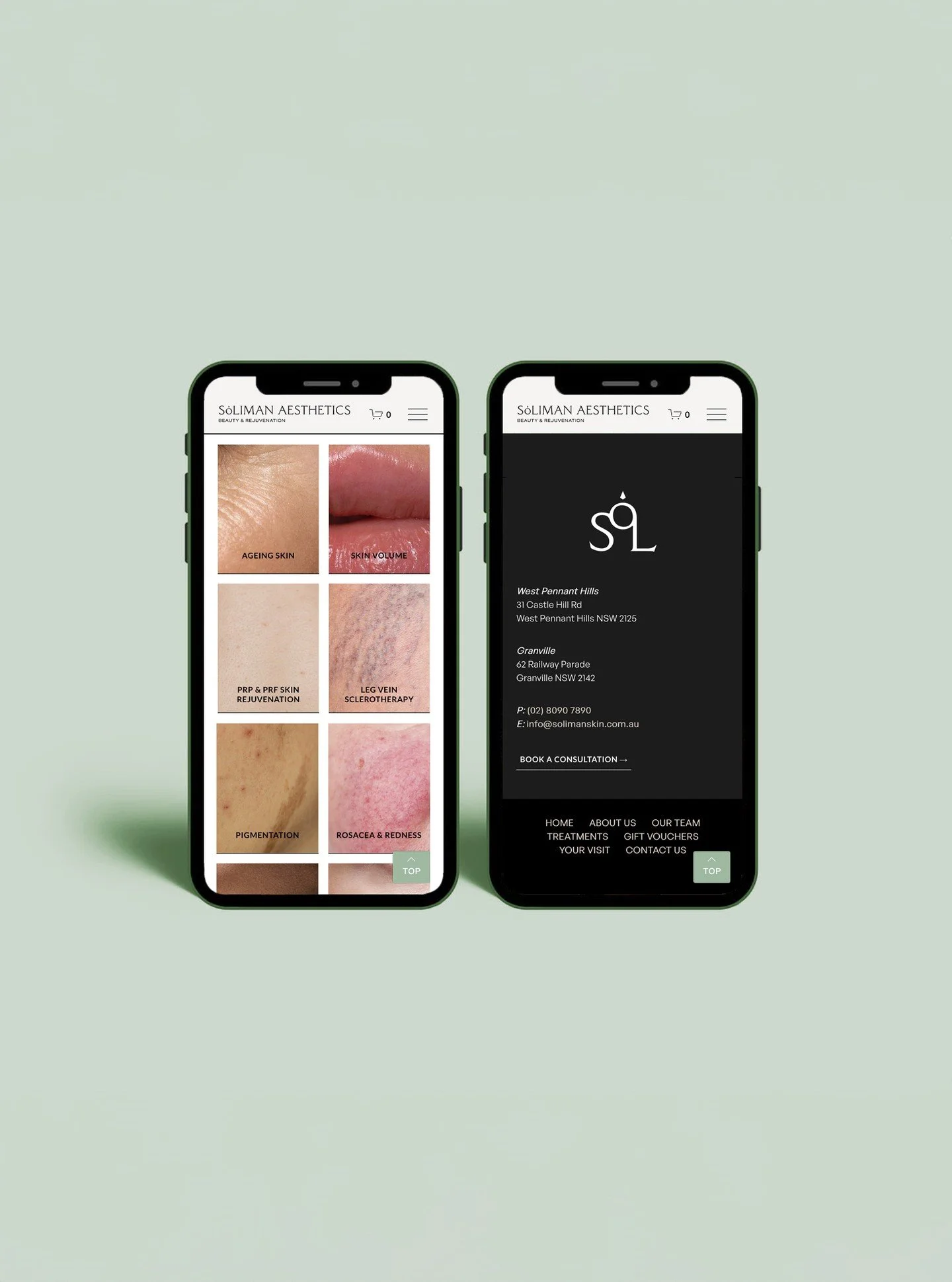 Celebrating the launch of the new website for Sydney based Aesthetics Clinic @solimanaesthetics ❤️

#aesthetics #cosmeticsurgery #websitedesigner #handsomeground #brandingagency #branding #designer #canberradesign #creativeagency #canberra #cbr #logo