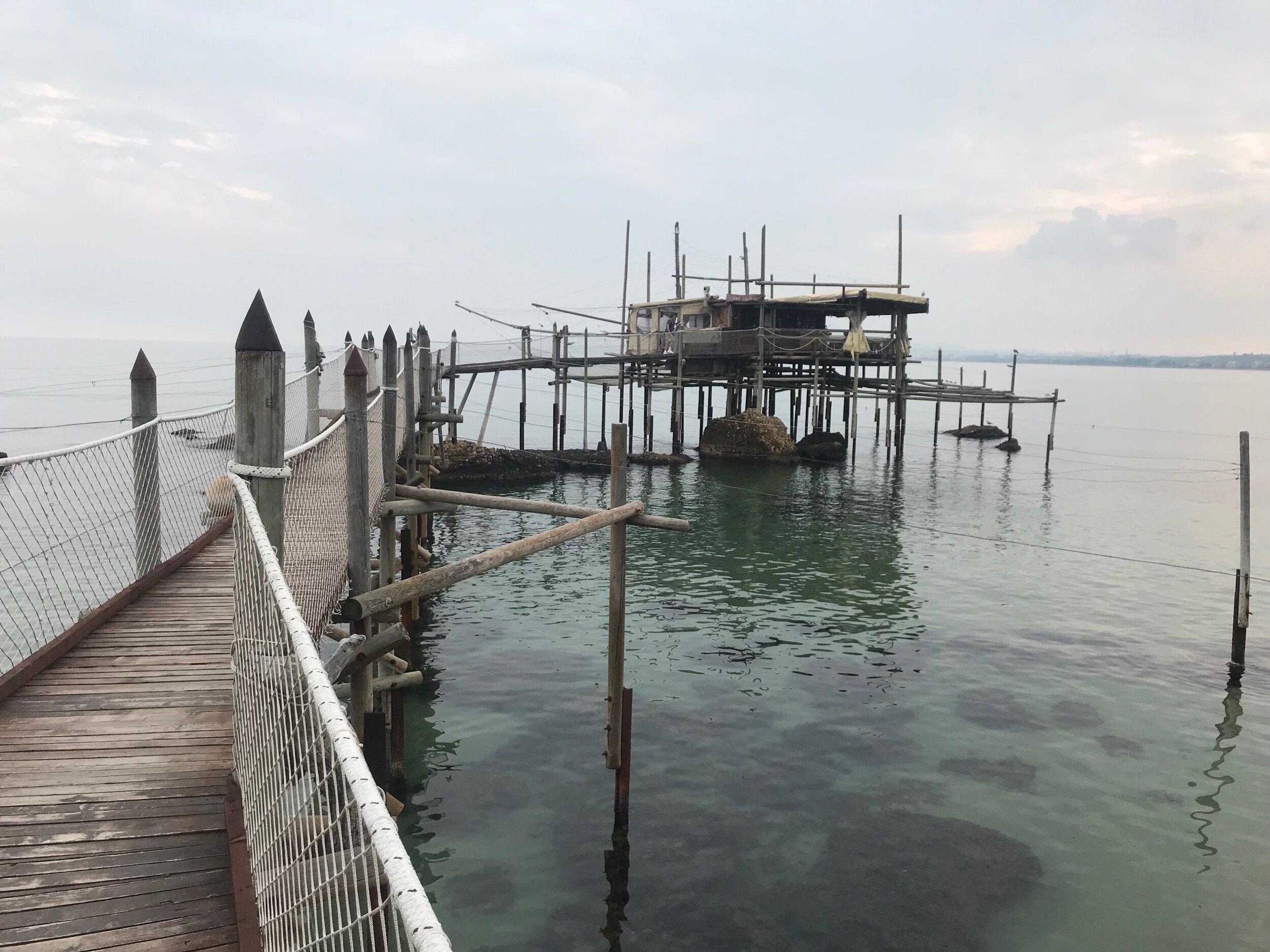 Vasto, Italy: Traboccho Cungarelle