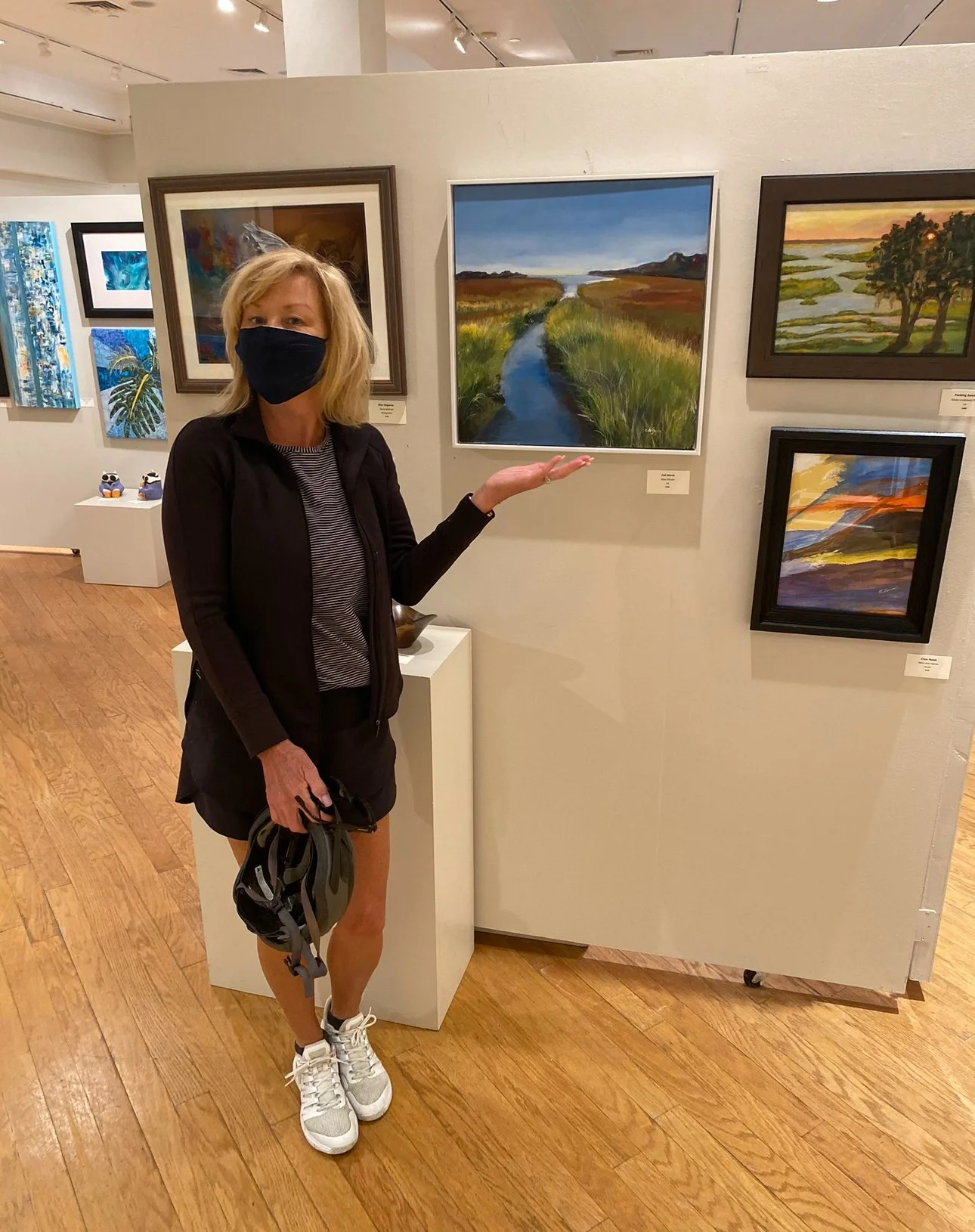 Artwork at The Art Center of Coastal Carolina 