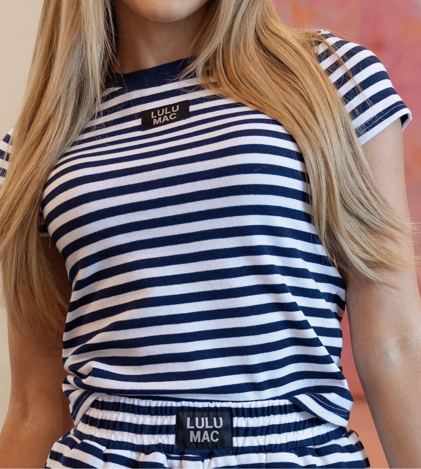 Lulu Mac-Striped Baby Doll Top