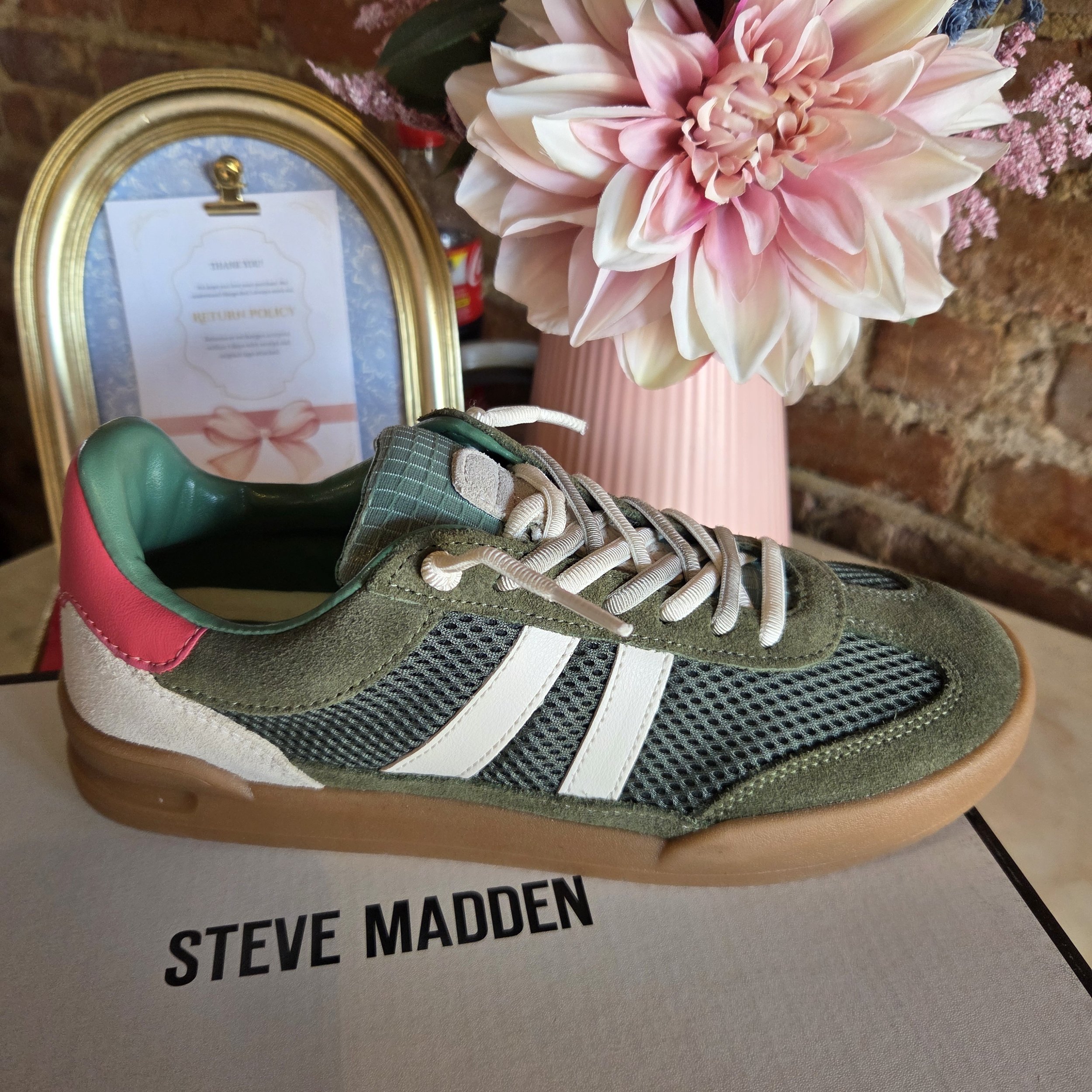 Verdict-Green Steve Madden Sneaker