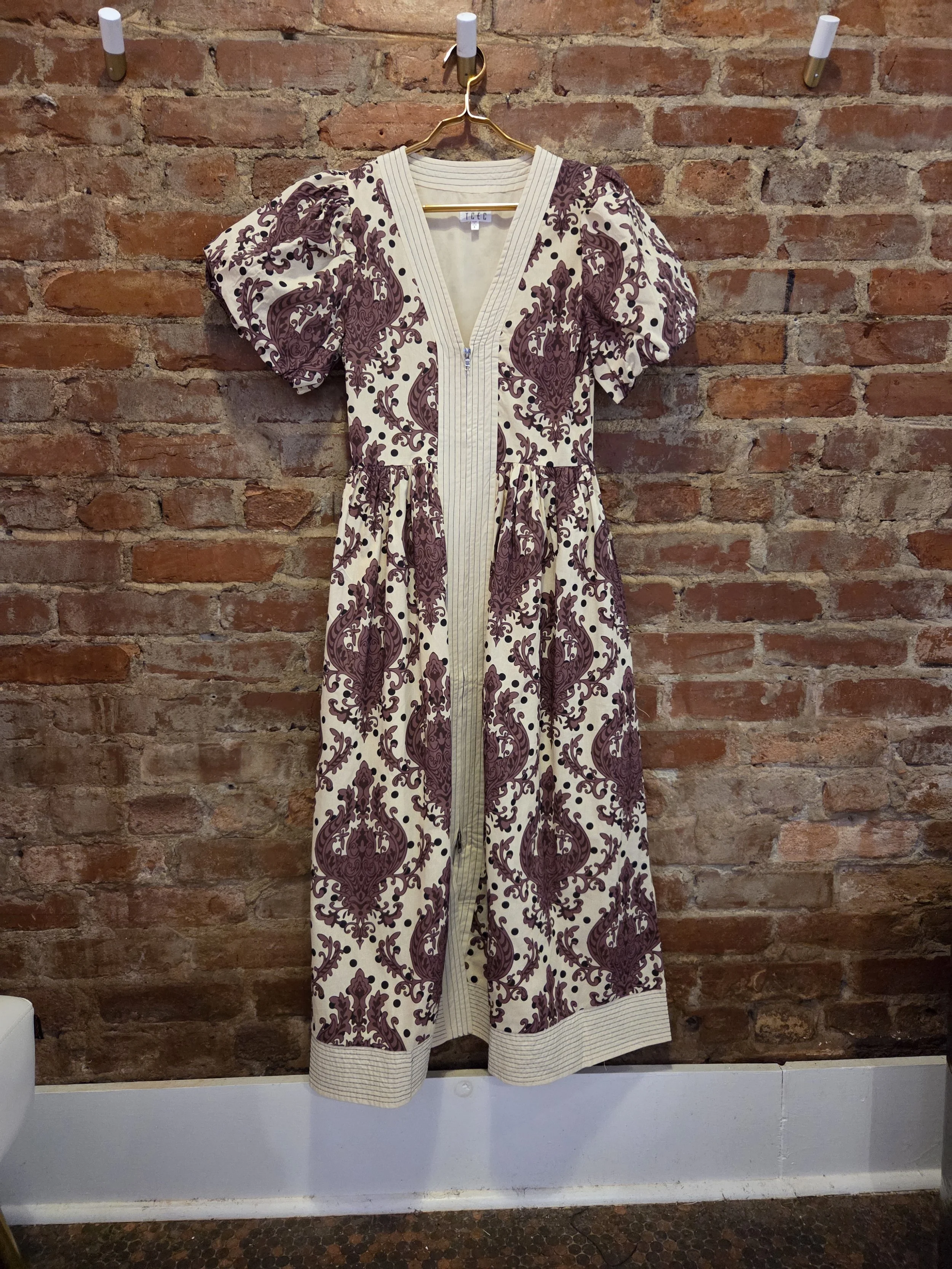 Courtney-Paisley Midi-Dress