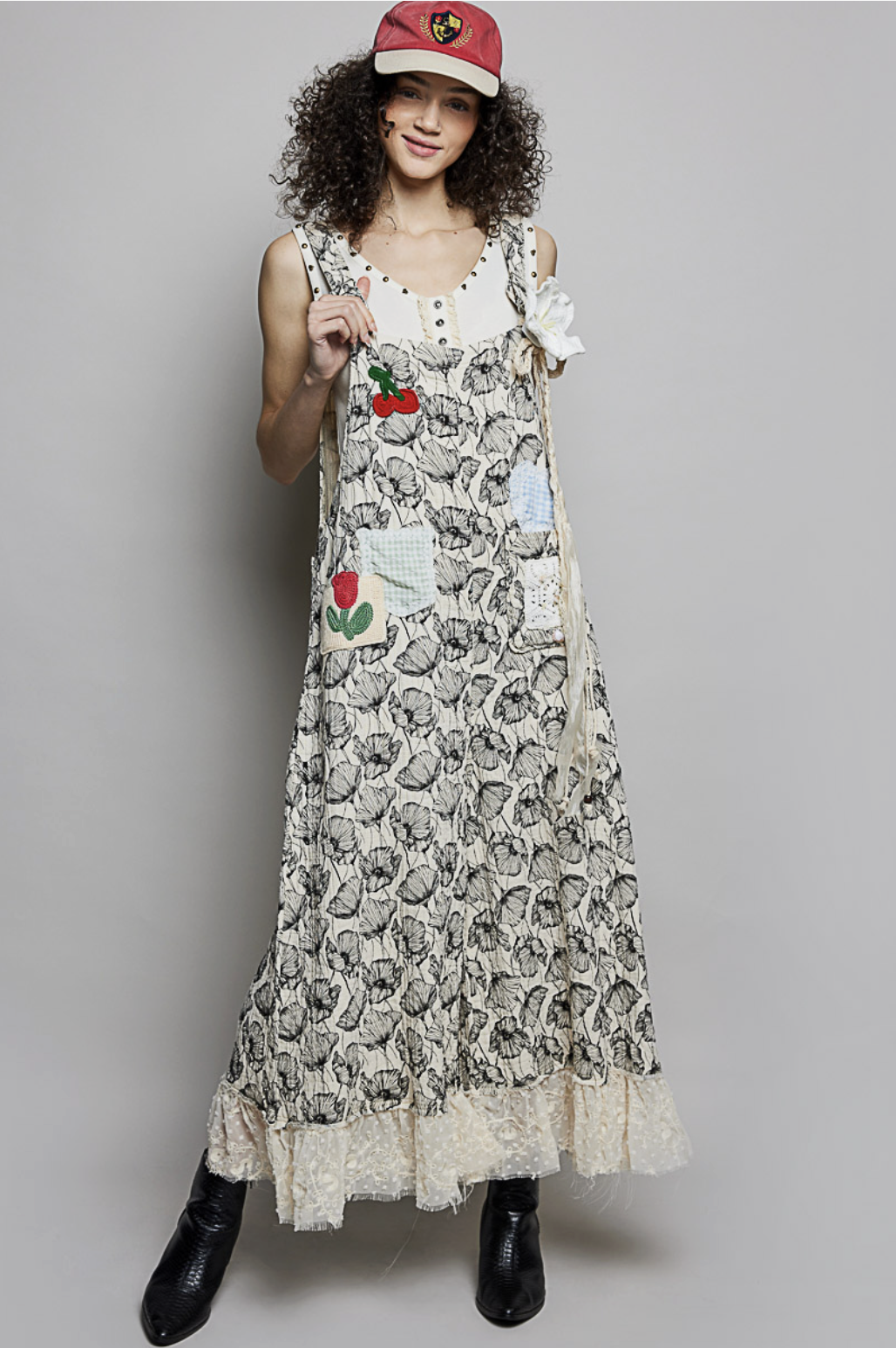 Caliopy-Handmade Wide Leg Overalls