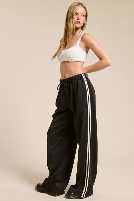 Flo-Jo - Wide Leg Track Pant