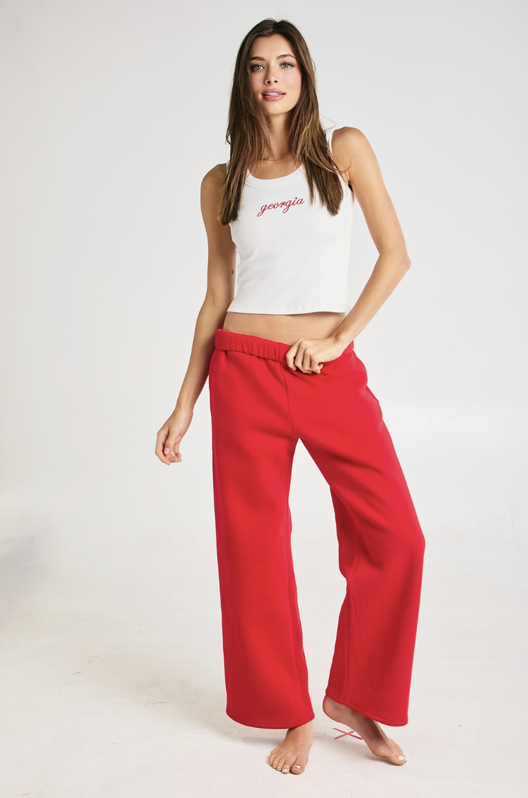 Georgia-Ribbed Tank Top