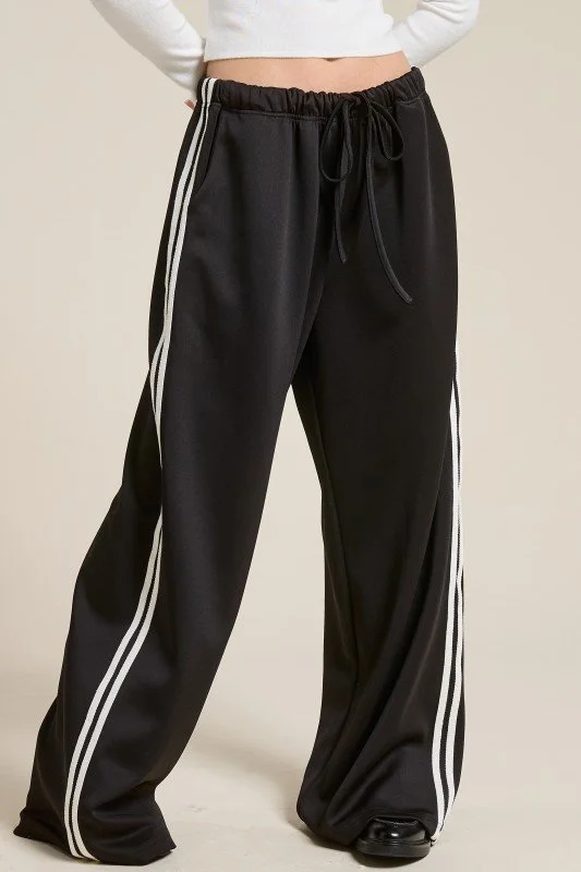 Flo-Jo - Wide Leg Track Pant