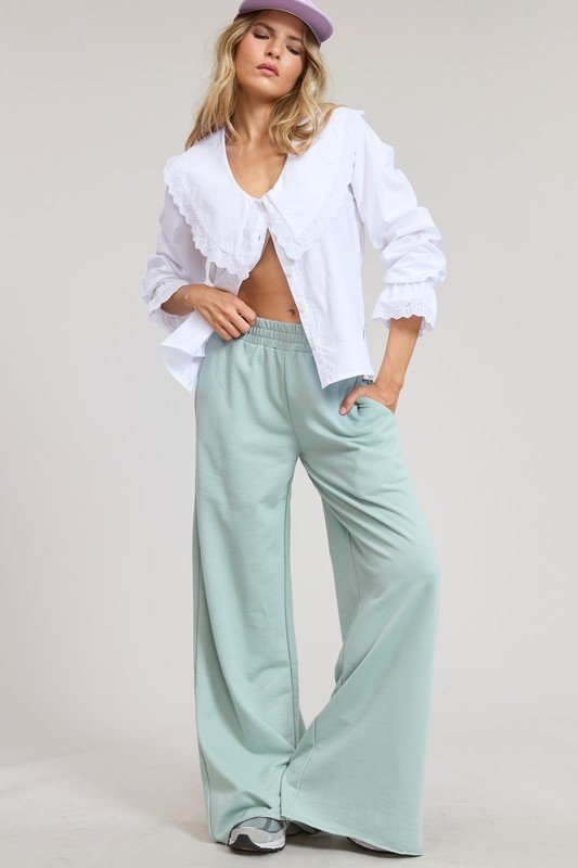 Wide Leg Sweatpant