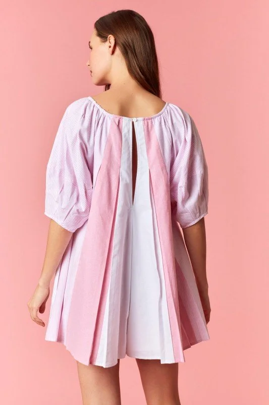 Laile - Easy Fit Oxford Romper