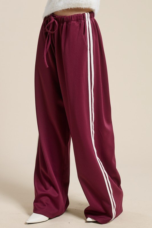 Flo-Jo - Wide Leg Track Pant