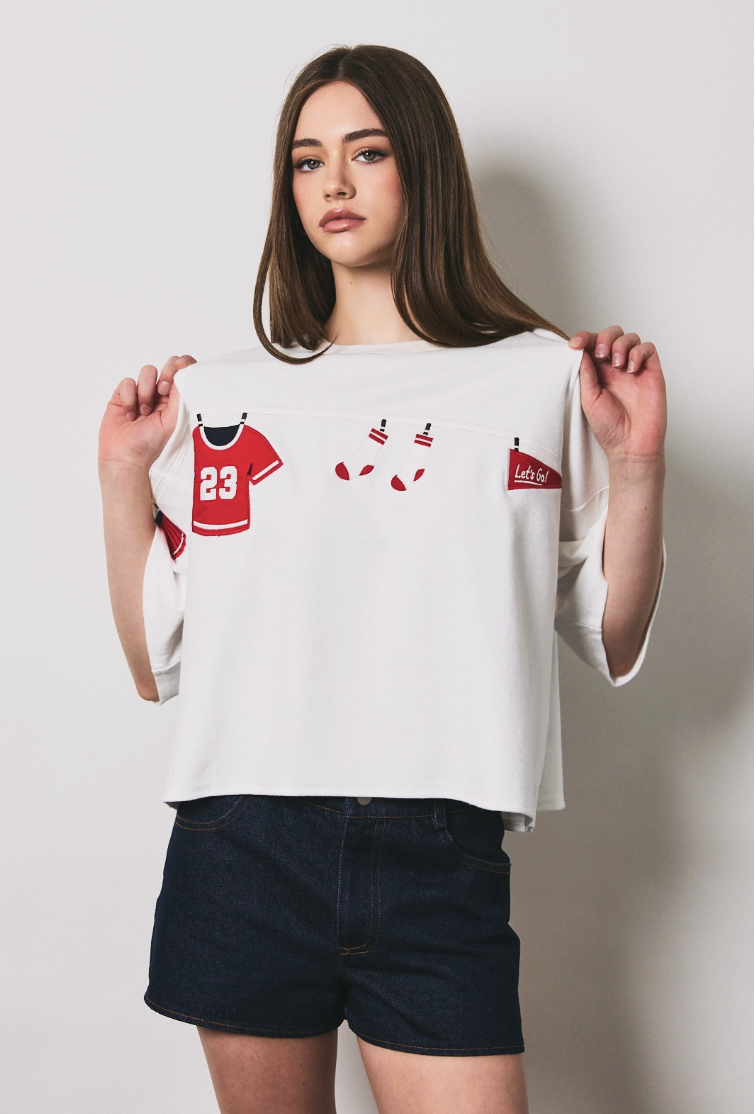Dale-Game Day Graphic Top