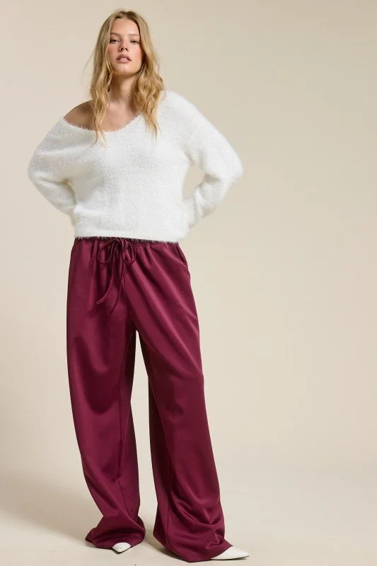 Flo-Jo - Wide Leg Track Pant