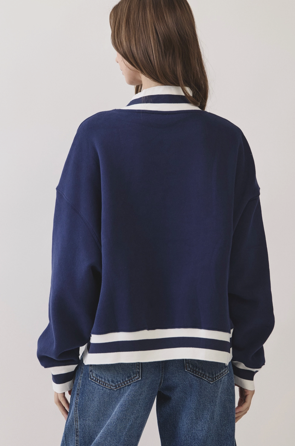 Southern Varsity Mock Neck Sweatshirt