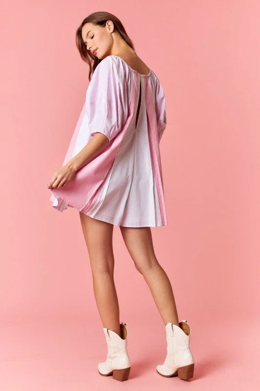 Laile - Easy Fit Oxford Romper