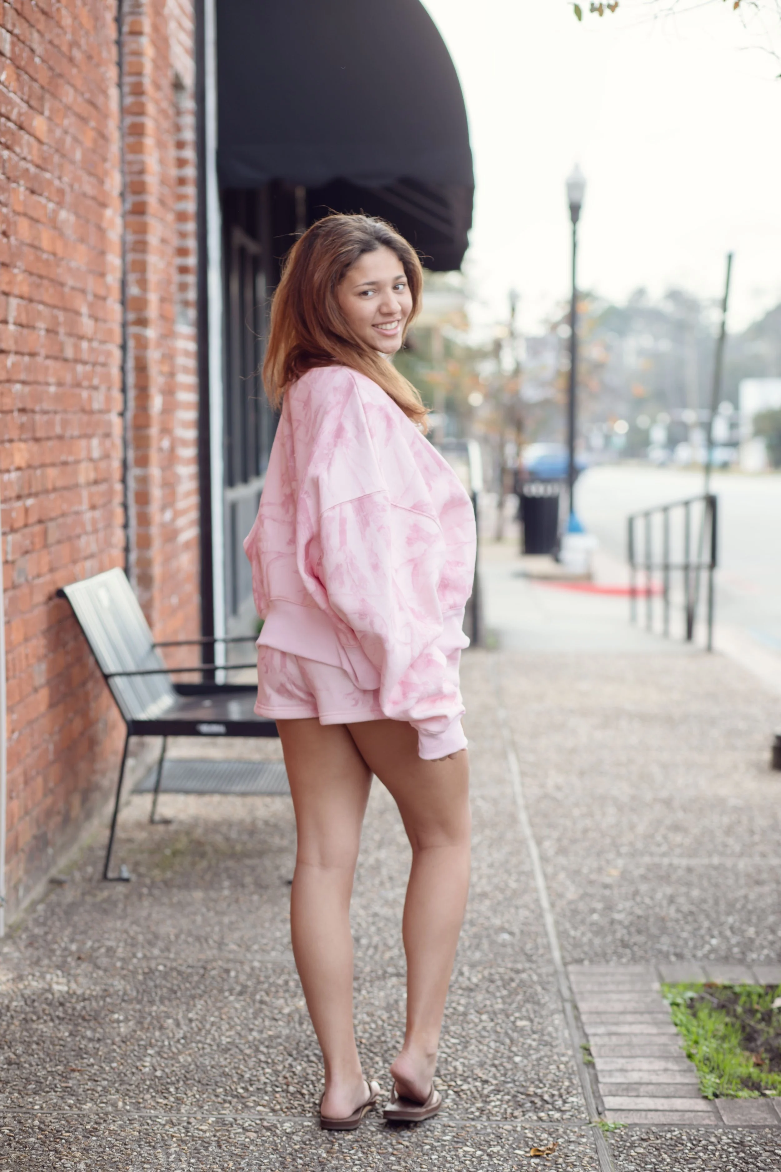 Pink Camo Sweatshirt