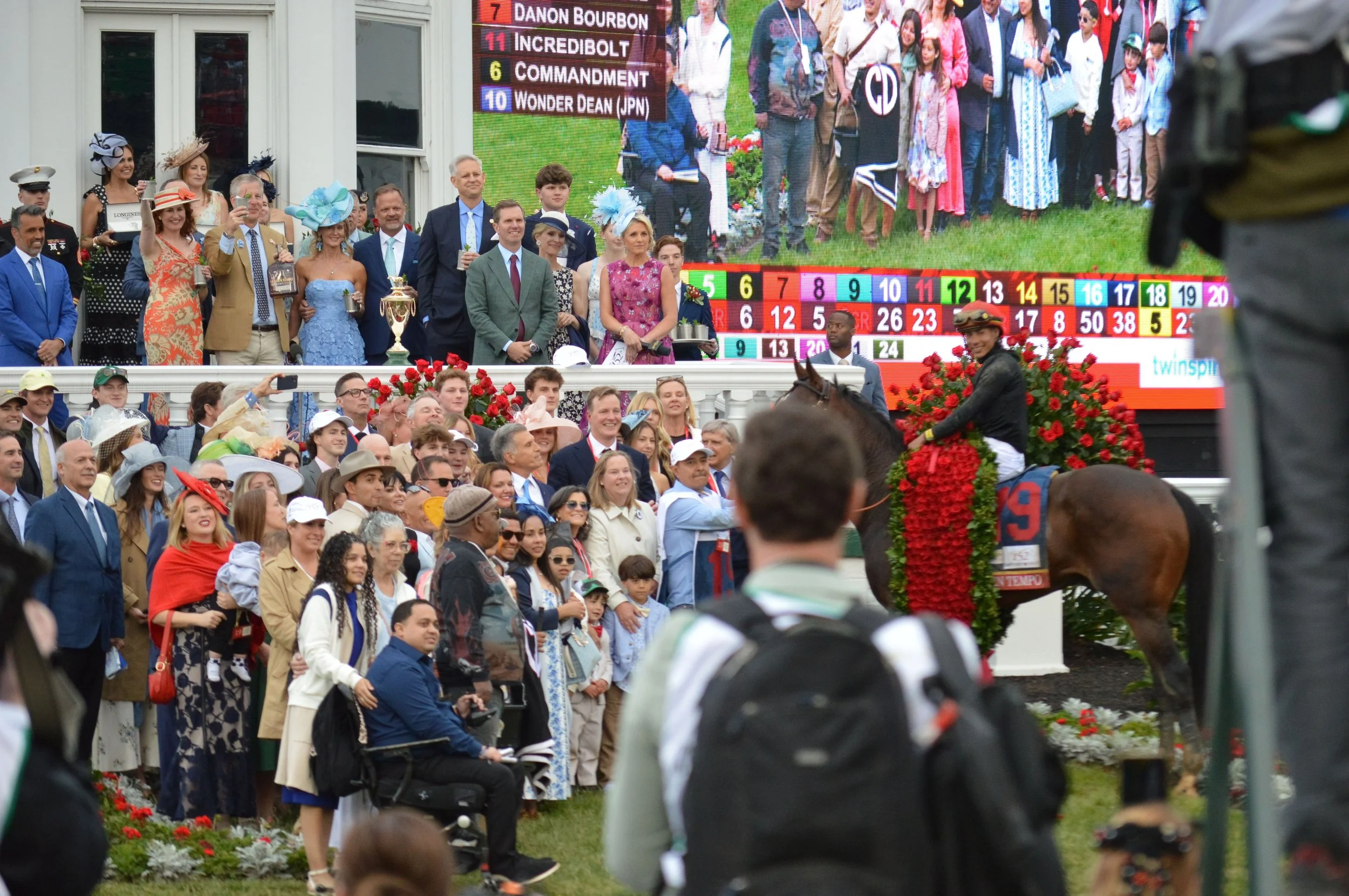 152nd Kentucky Derby 2026 capturing Golden Tempo's historic win at Churchill Downs in Louisville. Photos: Dez Barnes