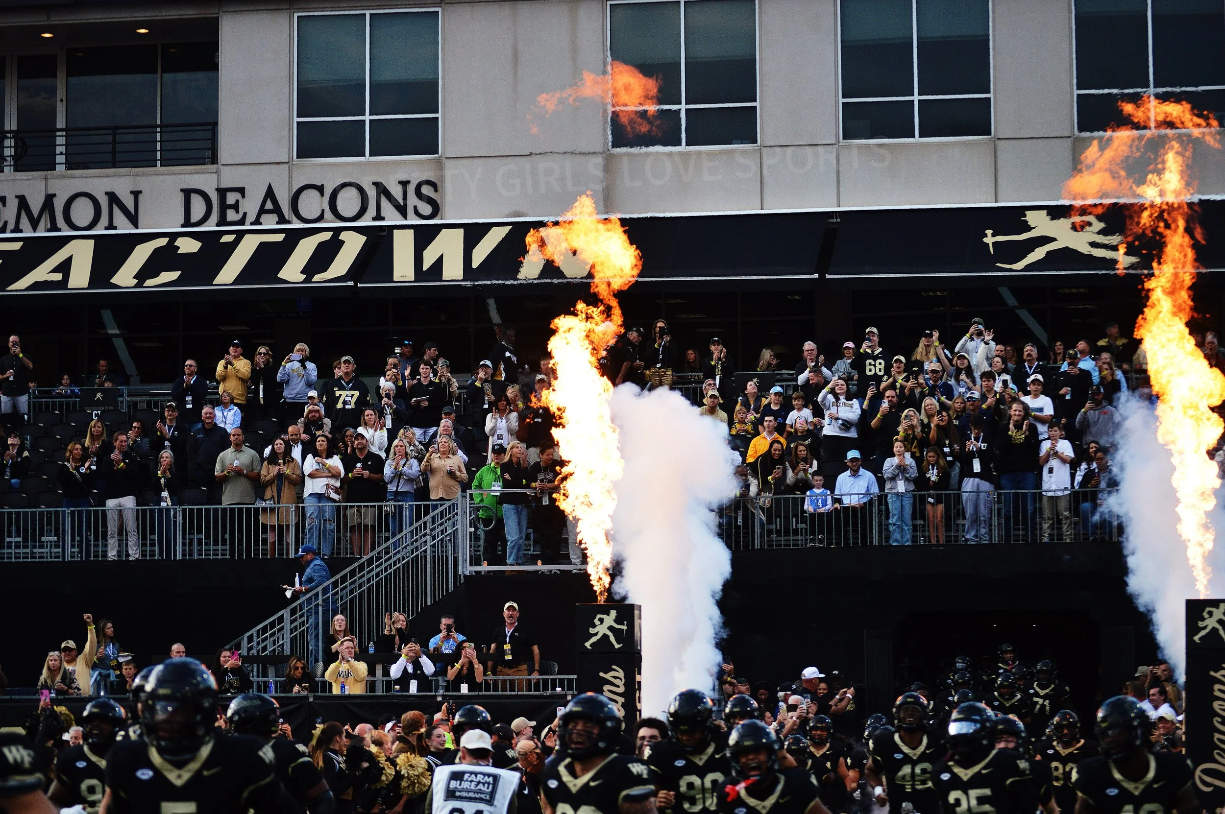 Deacons Dominate on Military Appreciation Day, Knock Off UNC 